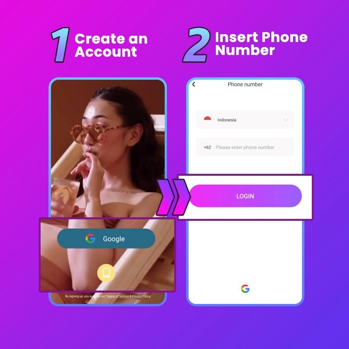 Olamet Live Host Registration - Step 1