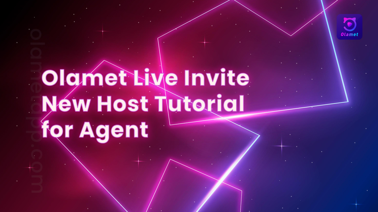Olamet Live Invite New Host Tutorial for Agent - Thumbnail